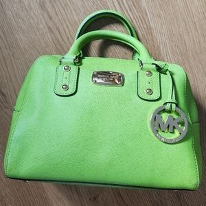 Michael Kors Neon Green Bag